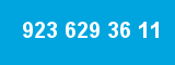 923 629 36 11 923 629 36 11